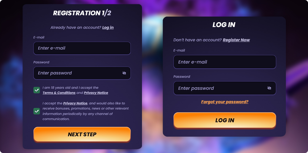 FunBet Casino Login and Registration